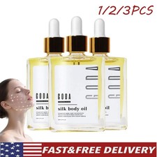 1/3X GODA Silk Body Oil Women Firming Anti Aging Moisturizing Formula Shower Oil