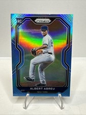 2021 Panini Prizm - Tier II Albert Abreu #193 Carolina Blue Prizm (RC)