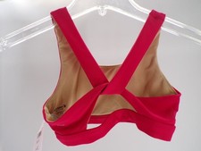 Dance Pre-Owned Sports Bra Top Old Navy  Medium Child Red/Pink Jazz Cheer