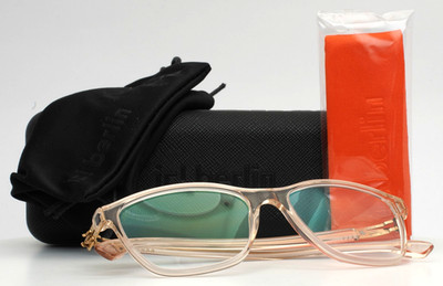 IC! BERLIN Nuance Ice Tea Womens Semi Cat Eye Eyeglasses 52-17-145 B:38
