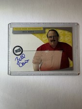 2002 Press Pass Bill Davis On Card Autograph