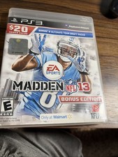 Madden NFL 13 - Bonus Edition (Sony PlayStation 3, 2012)COMPLETE Tested