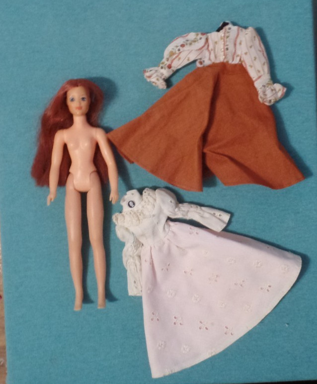 Vintage  Ideal Old Fashioned JODY Doll with Dresses