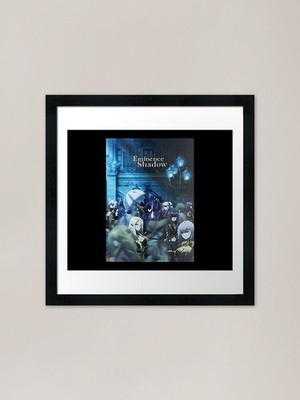 The Eminence in Shadow in Crowd Fra Framed Wall Art Poster Canvas Print Picture