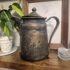 Reed And Barton Ritz Carlton Silver Sauldered Pitcher 2858 64oz 106