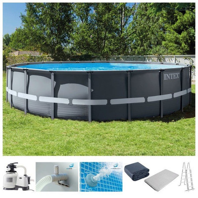 Frame Pool Set Ultra Rondo XTR Ø 732 x 132 cm 26340GN