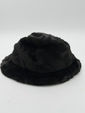 Nike Apex Faux Fur Bucket Hat Black Adult Unisex Large Plush Soft HF7194-010 NWT