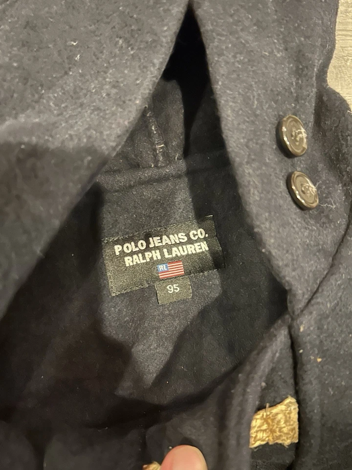 Черное спортивное пальто Polo Ralph Lauren - Изображение 2 из 4