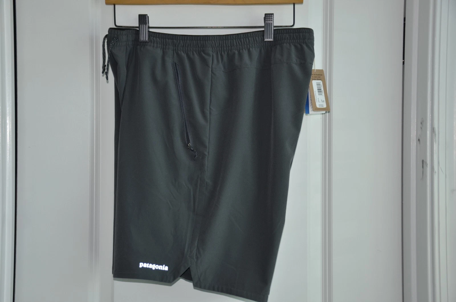 NWT Patagonia 2in1 Men's Multi Trails Shorts - 8" Medium M Forge Grey STY 57601