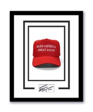 Eric Trump Autographed Signed 11x14 Framed Photo Donald Trump Son MAGA ACOA
