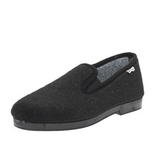 Superga Pantofole Calde In Tessuto Nero - Uomo Scarpe Ciabatte Pantofole