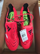 Brand New Adidas Predator League FT FG/MG Soccer Cleats Lucid Red / Black US 12