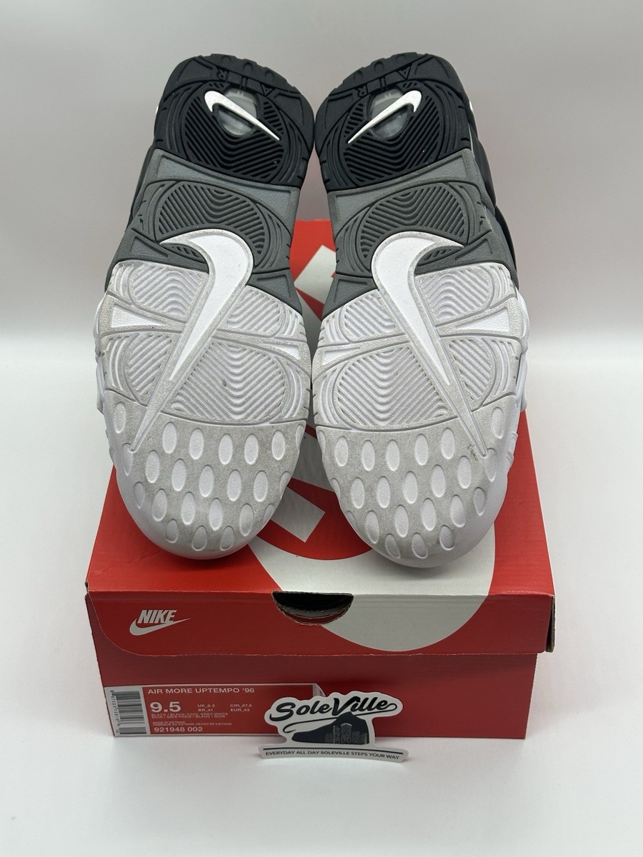 Nike Air More Uptempo Tri-Color Black/White Men Sneakers 921948