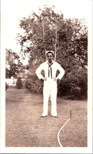 Vintage Sailor Photo WWII Era Young Man in Uniform Original Snapshot