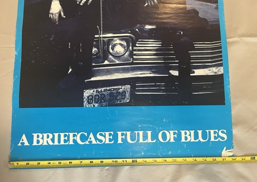 Vintage Blues Brothers Briefcase Full Of Blues Poster 33x22 Litho In Canada - Picture 14 of 24
