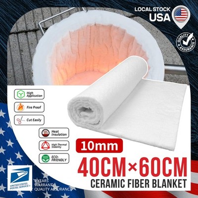 Upgrade New series Super ductility Ceramic Fiber Insulation Mat Durable 10mm