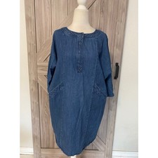 BDG urban outfitters, chambray popover shirt, dress size extra small