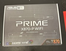 ASUS Prime X870-P WiFi Motherboard Socket AM5 X870 DDR5 (Read Description)