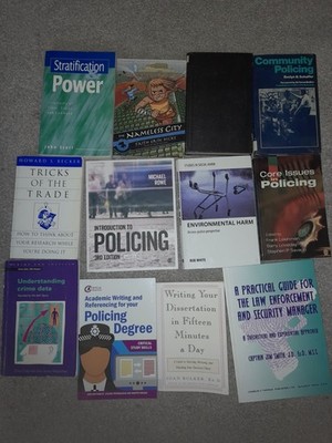 JobLot Academic Books Policing Research Criminology Sociology Crime Victims PhD