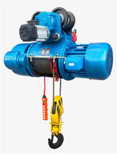 Polipasto eléctrico tipo cable CD1 380 V 0,5 toneladas/1 tonelada grúa aérea pórtico