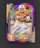 2025 Bowman Chrome University Peyton Lewis Prospect Auto Purple /75 #BCA-PLE