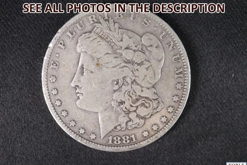 NobleSpirit (ST) 1881 O Morgan Silver Dollar Very Good