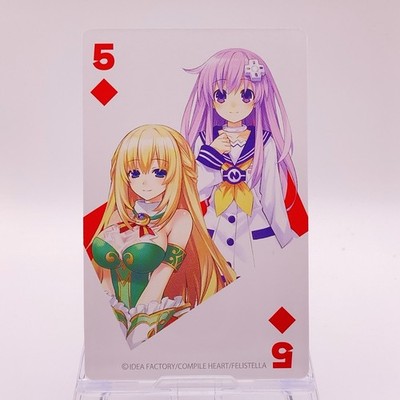 Hyperdimension Neptunia Re;Birth Nepple Playing Cards Japan TCG Limited D5 C108