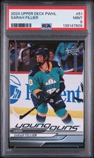 2024 Upper Deck Young Guns PWHL Sarah Fillier #51 PSA 9 #7609