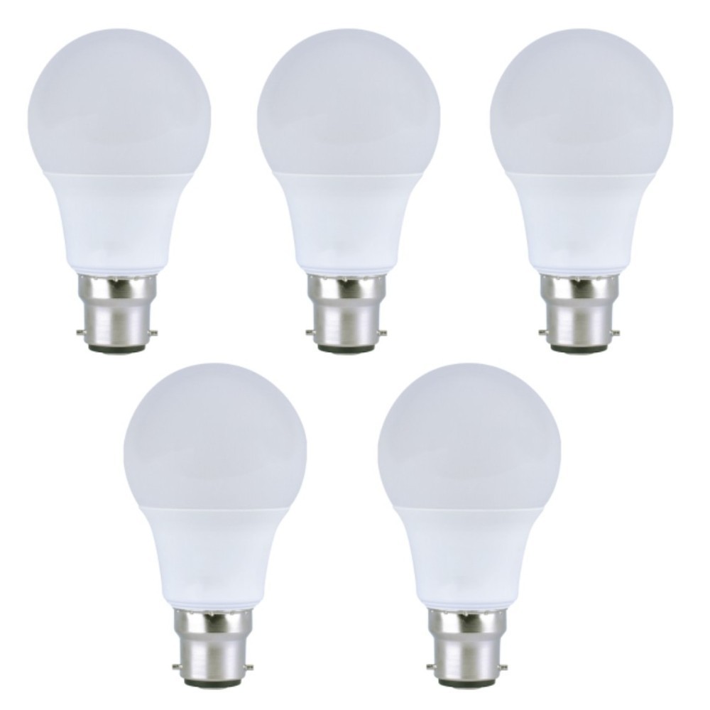 5 x Status 60MLGB22W5X10 10W LED GLS Lamp 2700K Warm White