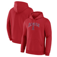 Men's Fanatics Red Los Angeles Angels Lock-Up Legacy Hoodie