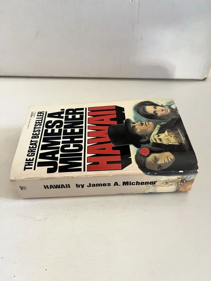 HAWAII by James A. Michener PB 20th Printing Fawcett 1973 Good/Very Good Foto 3 de 4