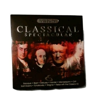 Classical Spectacular Various Music Artists 10 CD Boxset Musikbank (2003) New