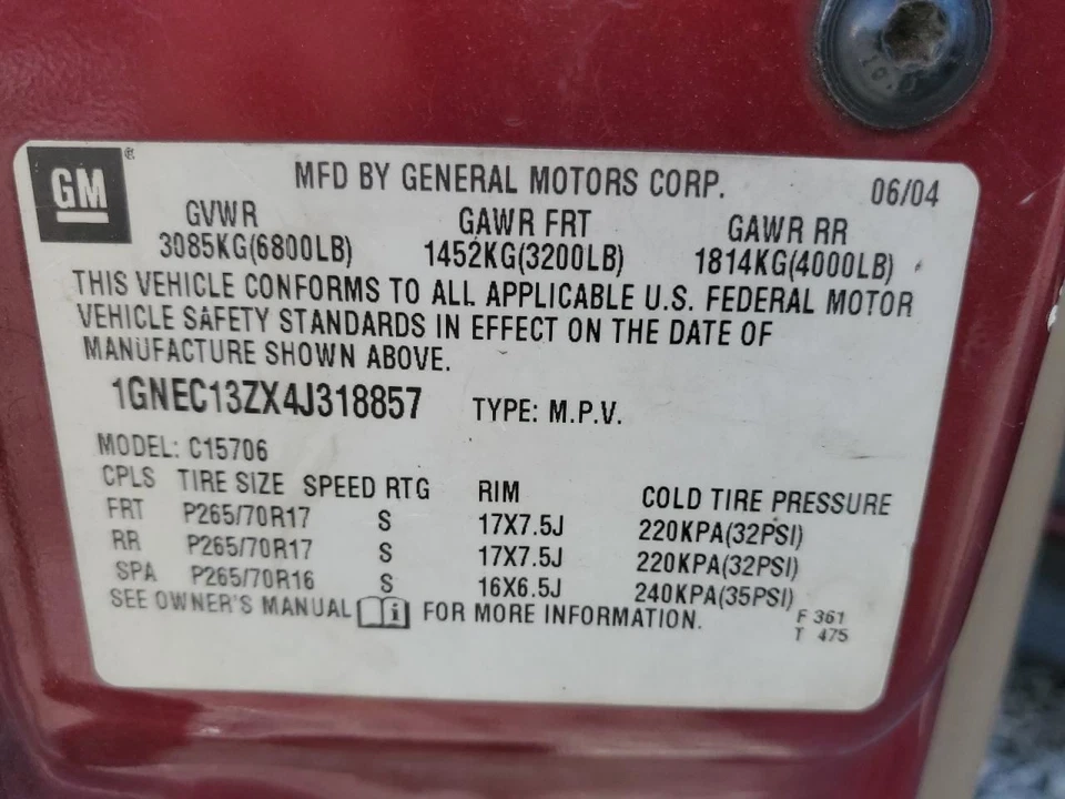 Radiator With Rear Auxiliary AC Fits 00-04 SUBURBAN 1500 2581872 - Изображение 4 из 4