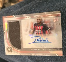 2023 Topps Championship League Soccer Pierre Kalulu Auto Relic /199