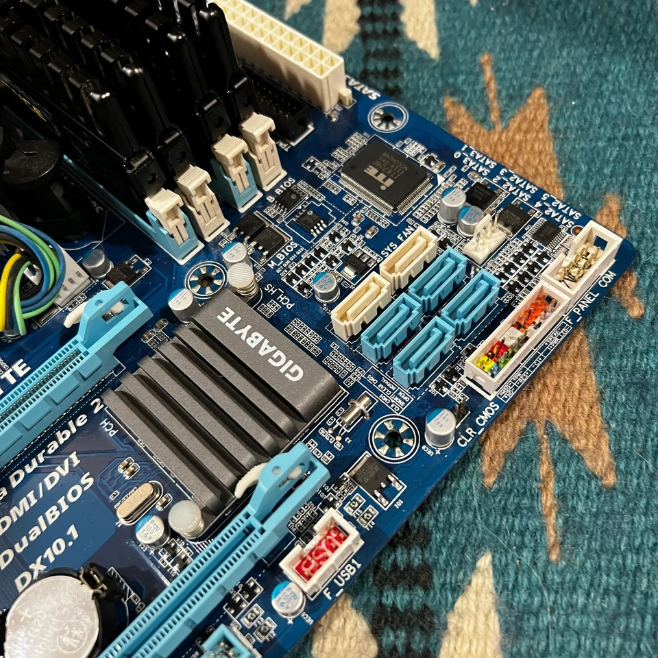 GIGABYTE H67MA-USB3 mATX Retro Motherboard Combo! •i7-2600 •16GB RAM •GTX750 - Image 4 of 4