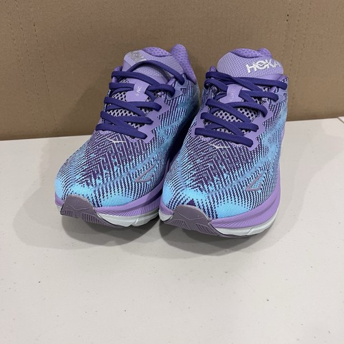 Hoka Clifton 9 Damen Größe 7,5 Laufschuhe kleiner Lack-, Kleber- & Musterfehler