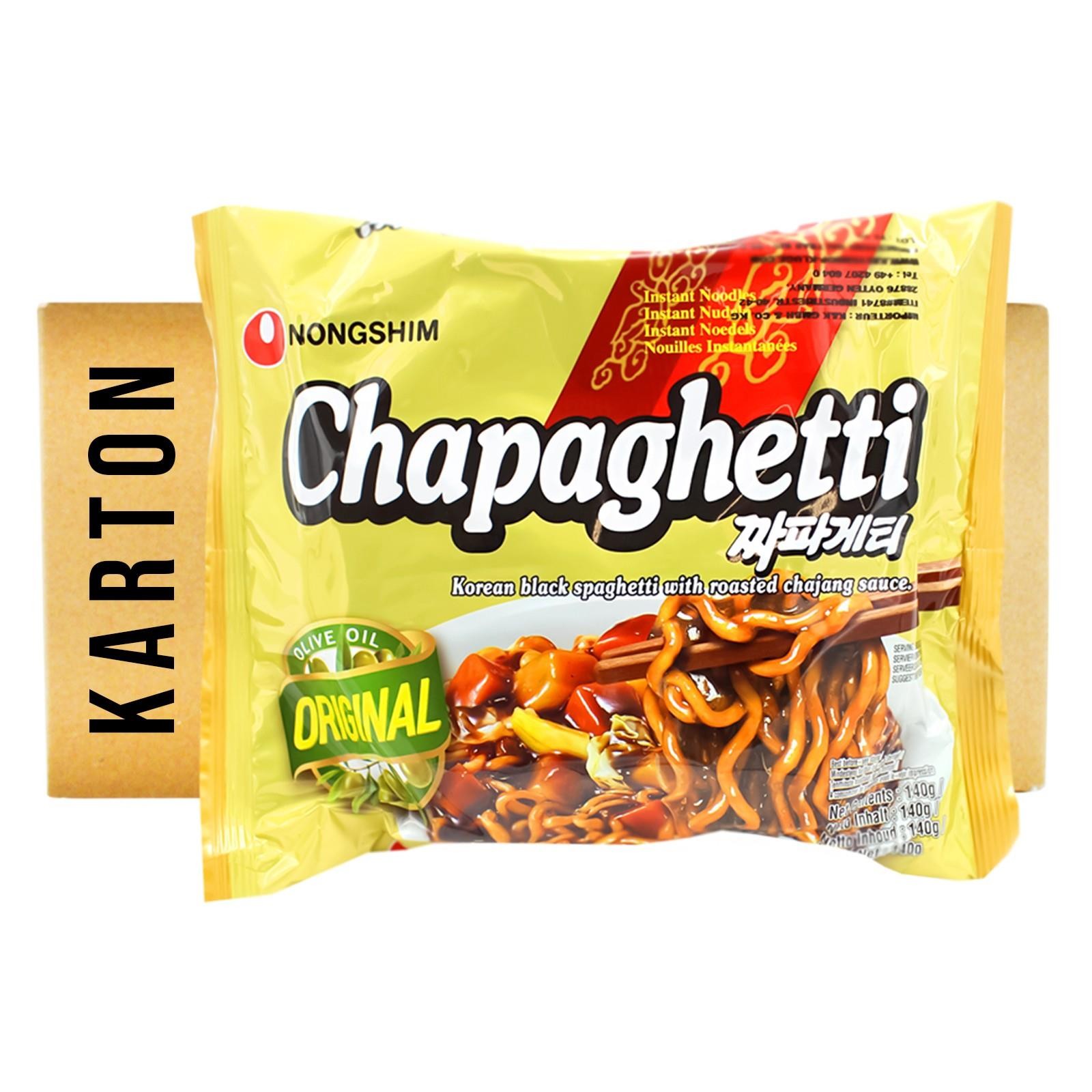 20x140g Nong Shim Nongshim Chapagetti Instantnudeln Ramen Nudeln Jjajangmyeon