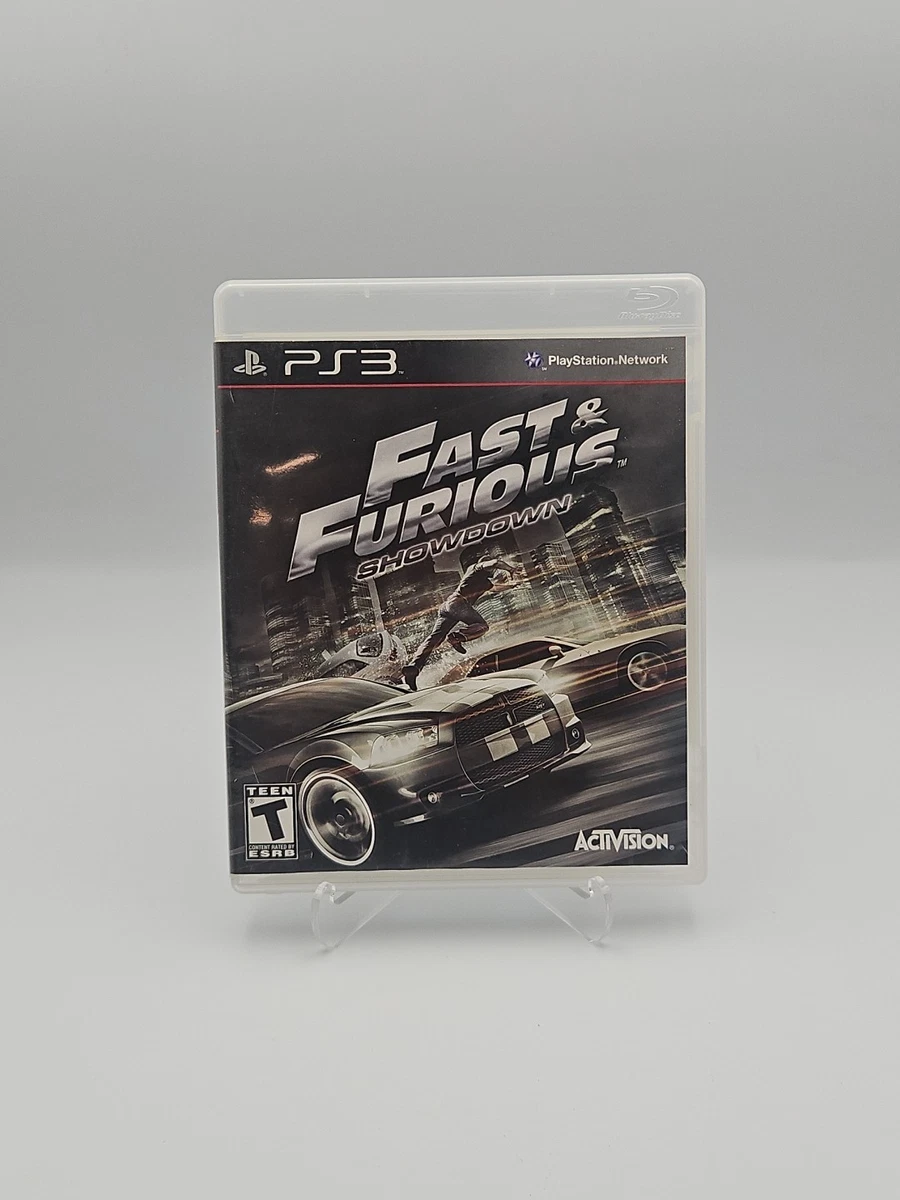 Fast & Furious: Showdown Sony PlayStation 3 2013 Video Games for