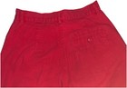 Vintage Red Cotton Genesis Pants from the 80’s Women, Made in Hong Kong 5-pocket — photo 5