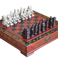 Classic Chinese Terracotta Warriors Retro Che...