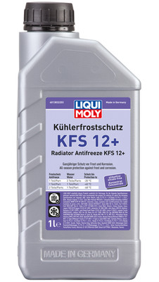 Liqui Moly Kühlerfrostschutz KFS 12+ 1 Liter Kühlerschutz Konzentrat rot G12+