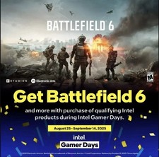 Battlefield 6 for EA App - REQUIRES Intel CPU...