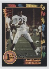 1991 Wild Card Draft David Daniels #19 Rookie RC 0c4. rookie card picture
