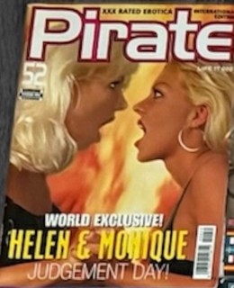 Pirate Magazine Per Adulti N. 52 Anni 90. Con Poster Incluso.