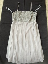 Sue Wong Nocturne Cocktail Party Evening Dress 6 Adjustable Straps Carwash Pleat