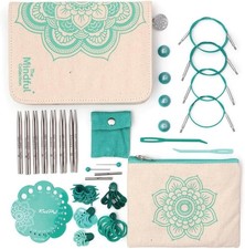 KnitPro The Mindful Collection Grace Interchangeable Circular Needle Set 4"