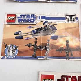 Lego Star Wars Lot Of 5 Instruction Manuals INSTRUCTIONS ONLY