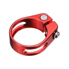 34.9mm Bike Seat Post Clamp for 30.4-31.6mm Bike Tube, Red