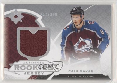 2019 Ultimate Collection Rookies Jerseys 213/399 Cale Makar #190 Rookie RC 08r9