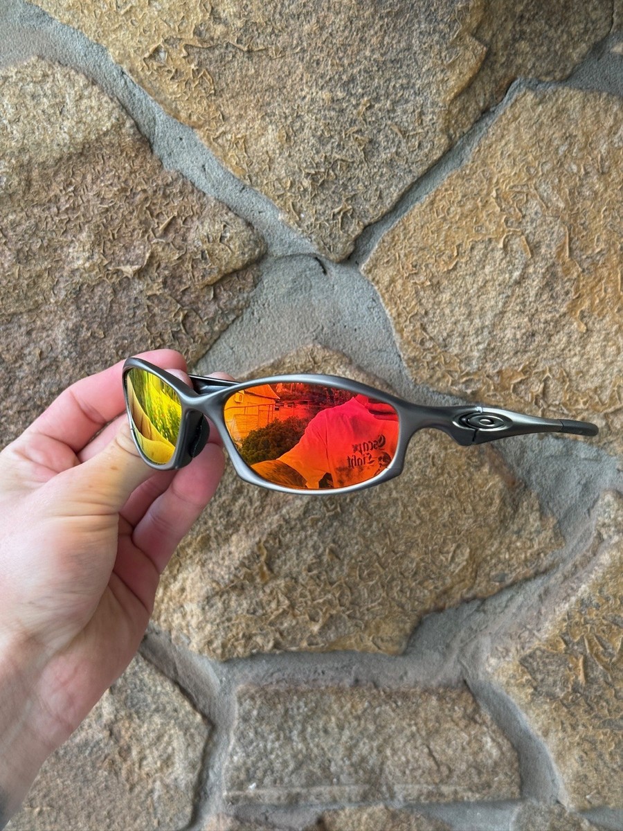Oakley Hatchet Orange Grey Polarized Sunglasses Sports/Casual